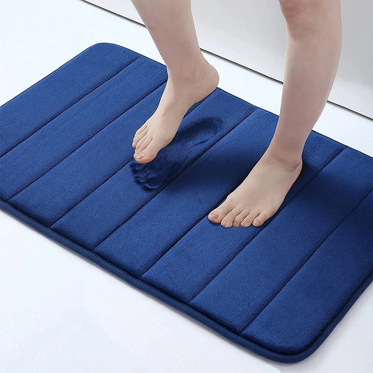 Home Bath Mat Super Absorbent Bathroom Carpets Rugs Soft Memory Foam Floor Bedroom Toilet Floor Shower Rug Home Decor