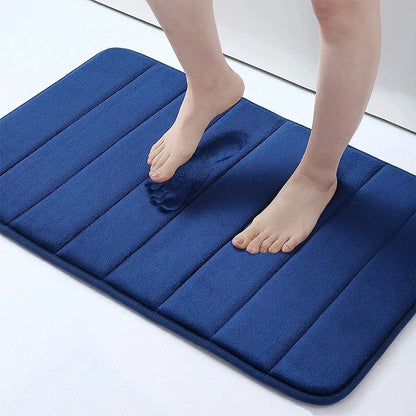 Home Bath Mat Super Absorbent Bathroom Carpets Rugs Soft Memory Foam Floor Bedroom Toilet Floor Shower Rug Home Decor