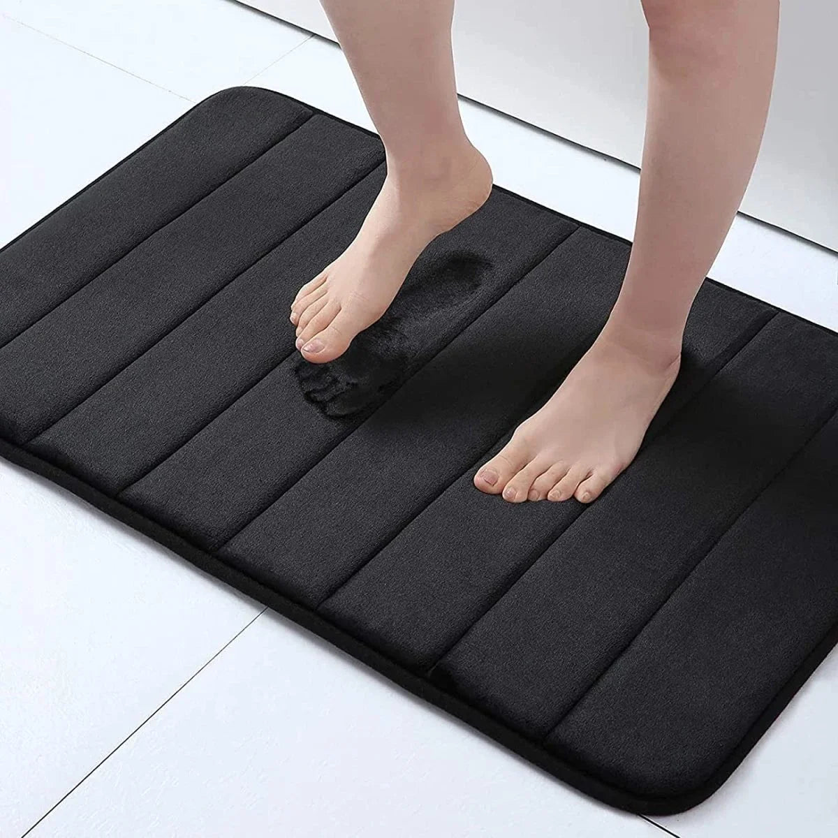Home Bath Mat Super Absorbent Bathroom Carpets Rugs Soft Memory Foam Floor Bedroom Toilet Floor Shower Rug Home Decor