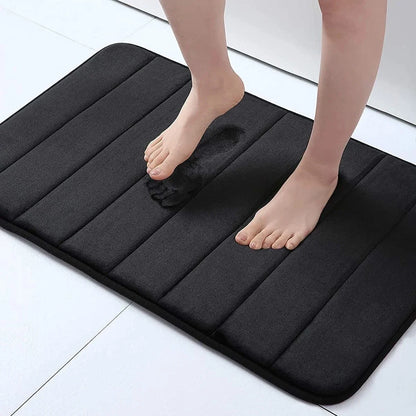 Home Bath Mat Super Absorbent Bathroom Carpets Rugs Soft Memory Foam Floor Bedroom Toilet Floor Shower Rug Home Decor